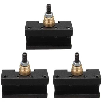 3Pcs Mini Strung Rapid Instrumente de Schimbare Post Holder Kit (1/4-1/2Inch) CNC de Alezat/de Cotitură/Confruntă Titularul Set