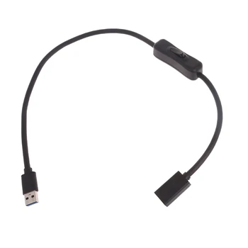 De sex masculin la Feminin Linie de Date Direct-cap USB3.0 Extender Cable Cablu cu Switch-uri, Picătură de transport maritim