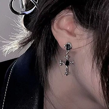 Cruce Cercei pentru Femei Baroc, Goth, Gotic Epocă Declarație de Moda de Metal Accesorii Bijuterii Cercei Partid Cadou en-Gros