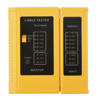 Tester de Cablu de rețea Instrument de Testare RJ45 RJ11 RJ12 CAT5 CAT6 UTP USB LAN Sârmă Cablu Ethernet Tester(Baterie Nu sunt Incluse)