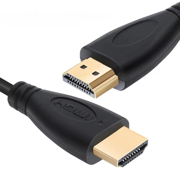 Cablu HDMI 1m-15m cabluri video 1.4 1080P 3D placat cu aur cablu de mare viteza pentru HD TV, XBOX, PS4 calculator