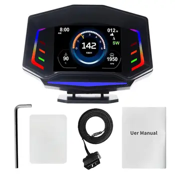Afișare HUD Pentru Auto OBD2 Universal Head-Up Display Obd2 Ecartament Display Digital, Vitezometru GPS Cu Speedup Test Test de Frânare