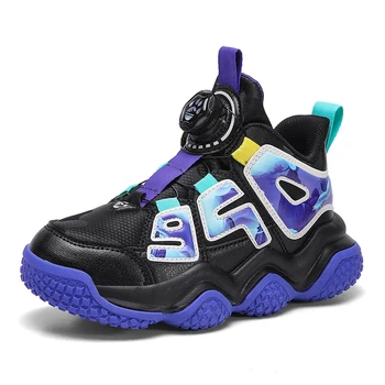 Moda Copii Adidasi pentru Baieti pentru Copii Big LOGO-ul Casual din Piele Pantofi de Sport 2023 Toamna Trend de Formare de Tenis de Pantofi Fete