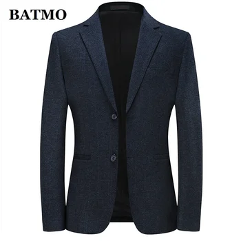 BATMO 2024 new sosire toamna de înaltă calitate plaid blazer bărbați,bărbați jachete,plus-size M-XXXL 3322