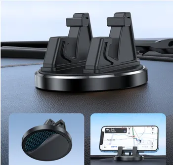 Masina telefon suport ventuza panoului de 360 de metal rotativ de navigare auto de șoc-dovada suport auto