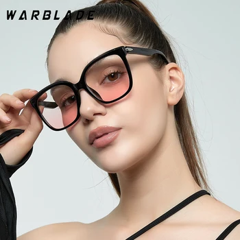 Femei Fete de Moda Drăguț Pătrat Gradient de Soare 2023 Nou Adult Minunat Acrilice Ochelari de sex Feminin Culori de ochelari de Soare UV400 Ochelari