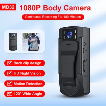 1080P Mini Camera de Detectare a Mișcării Portabil Digital Video Recorder Corp aparat de Fotografiat Viziune de Noapte Înregistrator Miniatură Video