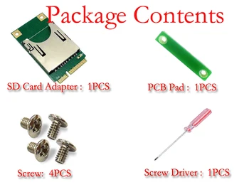 Mini PCI-E Express pcie pci express pci-express pentru a SD SDHC MMC Memory Card adaptor Convertor Cititor