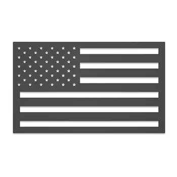 1pair Relief 3D Metal cu Steagul American Emblema Decal Autocolante Negru Mat Patriotic statele Unite ale americii Flag Decalcomanii Auto caroserie Autocolante