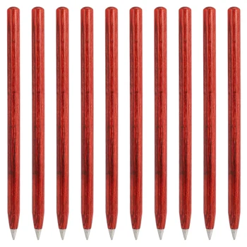 10X Birou Veșnică Creion Veșnică Pix Metalic Inkless Pen Birou Tablou Clar Și Durabil Gadget-uri Student Consumabile