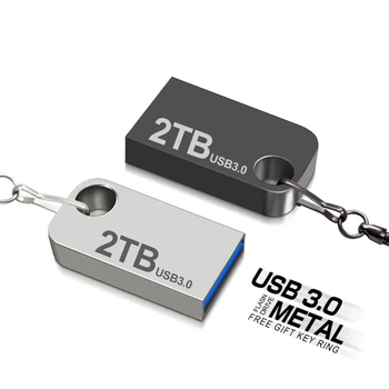 Super MINI Pen Drive 2TB Memoria USB Flash Drive 1TB de Mare Viteză Pendrive 512GB Cle Stick USB 3.0 Portable SSD Cadou Transport Gratuit