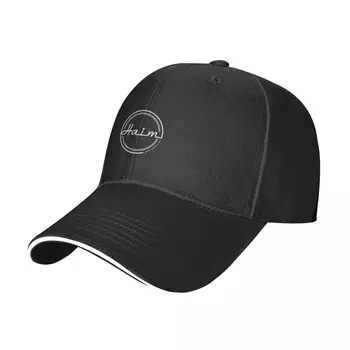 INSTRUMENT de Trupa Haim Vinil Logo-ul În Alb Șapcă de Baseball Capac de protecție Solară pentru Femei Pălării pentru Bărbați
