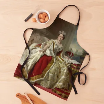 Regina Victoria , Winterhalter 1859 Sort Sort Pentru Fata Bucătărie Fața Șorțuri Rochii Femei