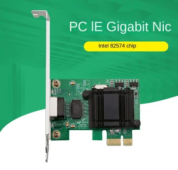 PCI-E X1 Gigabit Ethernet Card de Mare Viteză Stabilă Biroul de Acasă Campus 82574/EXP19301CT PXE
