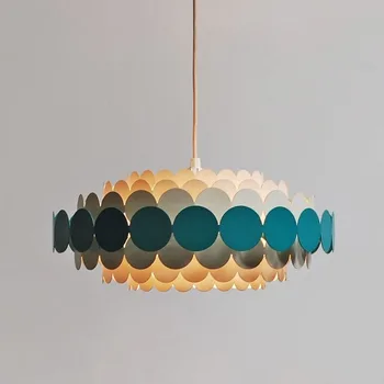 suspendarea vintage cristal globul de lumină sârmă de fier negru de fier lampă clară cablu moroccan decor bucatarie de lux lumina designer