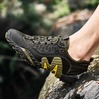 Bărbați Femei Drumeții Pantofi Ochiurilor De Plasă Respirabil SoftSport Adidași Alpinism În Aer Liber