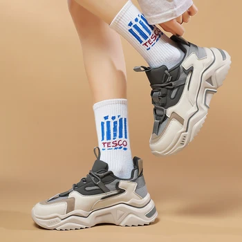 2023 Moda Mozaic Pantofi Platforma Adidasi Pantofi Sport pentru Femei pentru a Spori Pantofi sport Femei Respirabil Încălțăminte