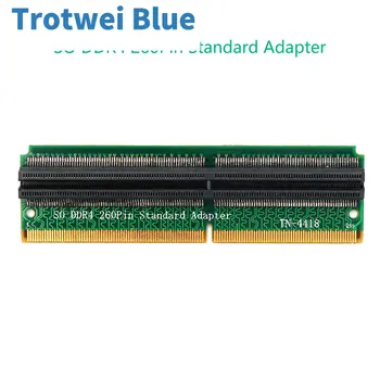 Adauga Pe Carduri DDR4 DECI DIMM Adaptor de Memorie Riser Card, ASTFEL DDR4 260Pin Test de Memorie de Protecție Adaptor Conector pentru Laptop PC