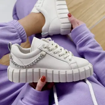 Pantofi Femei Formatori Casual Femei Adidasi Femei-pantofi Platforma Rulează Trandafiri Talpă Groasă 2023 Vara Tesatura de Bumbac Metal Decor