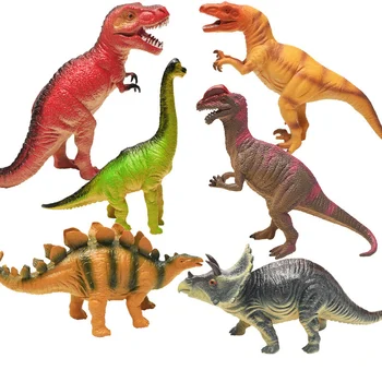 Modelul dinozaur Jucărie Jurassic Lumi Parc Dinozaur Jucării Tyrannosaurus Rex Moale Marionete Velociraptor Rechin pentru copii