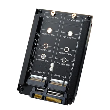 Unitati solid state Să SATA3 Adaptor Card M2 CHEIE B-M SSD Solid state Drive A-6G Adaptor de Card cu Cabina de Socket M. 2 SATA Adaptor