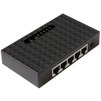 5 Port Gigabit Switch de Rețea Ethernet Inteligent Vlan Switch de Rețea Lan Hub Full sau Half Duplex Schimb