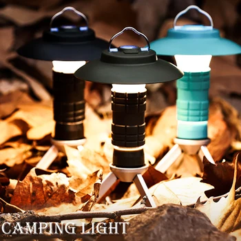 În aer liber Camping Lumina Portabil Camping Lantern USB Reîncărcabilă 3 Moduri de Iluminare Magnetic Lanterna Led-uri Tabara de corturi Consumabile