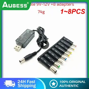 1~8PCS la Cablul de Alimentare DC Universal USB la DC Jack Cablu de Încărcare Cablu de Alimentare Conector Adaptor pentru Router Mini Ventilator Difuzor