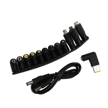 DC Cablu de Alimentare USB 5.5X2.1 Multifunctional Dc Interschimbabile Mufa este Potrivit pentru Laptop-uri și Routere