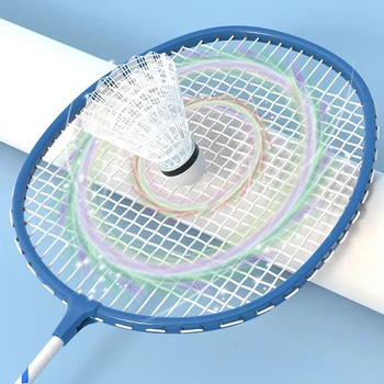 Racheta de Badminton Set de Copii de Școală Primară și Secundară Elevii Super-Ușoară Rezistență Mare Elasticitate Adult Dublu Racheta