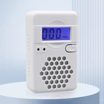 Alarmă de Monoxid de Carbon Detector de Sunet, Lumină de Avertizare de Baterie descărcată Indicator CO Monitor de Gaz Detector de Alarma pentru Casa/Apartamente/Hotel