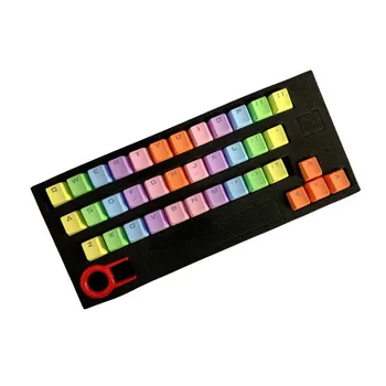 37 Cheie Birou PBT Computer de Jocuri Accesoriu de Înlocuire Switch-uri Mecanice Tastatura Practice de Moda Colorat Tastelor Set