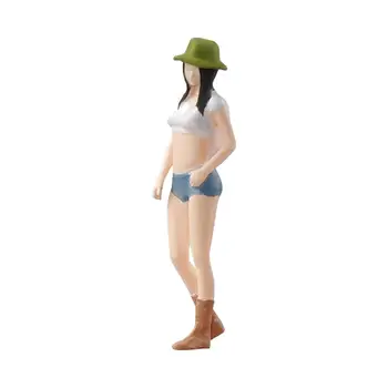 1: 64 Scară Fata Model în Miniatură de Colectare Oameni Figurine pentru Fotografie Recuzită Diorama Peisaj Peisaj Accesorii Decor