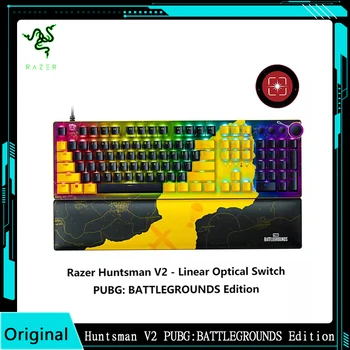 Noul Razer Huntsman V2 PUBG:BATTLEGROUNDS Edition Gaming Keyboard Liniar Optic Switch-uri Gen-2 Doubleshot ABS Taste