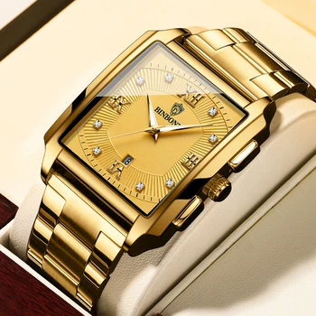 Sdotter 2023 Moda Mens Aur din Oțel Inoxidabil Ceasuri de Lux Minimalist Cuarț Încheietura Ceas pentru Bărbați Business Casual Ceas relogio ma