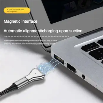 PD Tip C de Încărcare Magnetic Adaptor Pentru Apple MacBook Pro Magsafe 2 Aer Mufă Încărcător Convertor USB-C de Încărcare Rapidă Adaptor