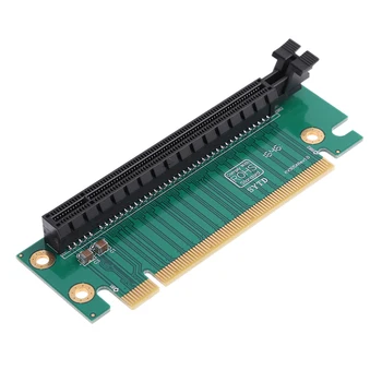PCI-E Express 16X 90 de Grade Adaptor Riser Card pentru 2U Șasiu de Calculator