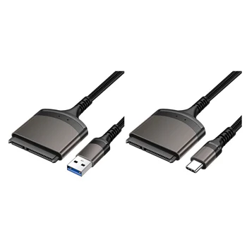 23cm USB 3.0/Tip C Pentru Cablu SATA carcasă din Aluminiu Convertor Extern Suport pentru Windows/MacOS/Chrome OS/Linux pentru 2.5 Inch SSD HDD