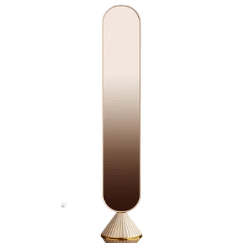 Oglinda De Perete De Artă Cadru Metalic Dreptunghi Nordic Mari De Podea Dormitor Estetice De Design De Machiaj Oglindă În Picioare Spiegel Decor Acasă