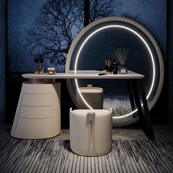 Minimalist Modern, masa de machiaj vanitatea masă cu sertare Lumină de lux Mobilier de Dormitor