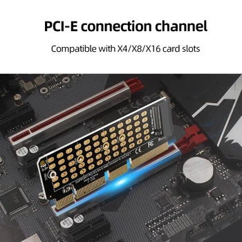 M2 NVME Card de Expansiune M. 2 M-Tasta Accelerator Card SSD Pentru PCIE4.0 Pentru 2230-2280 M. 2 SSD M. 2 PCI-E4.0 Converter Full Viteza X4