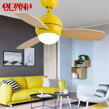 ULANI Moderne, Ventilator de Tavan Lumini Cu Control de la Distanță de Lemn Fan Blade Decorative Pentru Casa Living Dormitor Restaurant