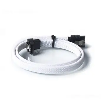 LecolliSATA 3.0 III SATA3 7pin Cablu de Date 6Gb/S SSD Cablurile de HDD Hard Disk Cablul de Linie Cu Nailon Premium, cu Mâneci lungi