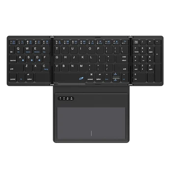 Tableta Tastatura Cu Touchpad Ultrathin Tastatură Portabilă din Piele de Caz Praf compatibil Bluetooth Universal pentru Tableta Telefon