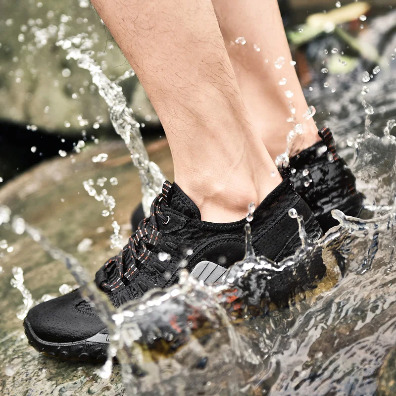 Bărbați Femei Drumeții Pantofi Ochiurilor De Plasă Respirabil SoftSport Adidași Alpinism În Aer Liber