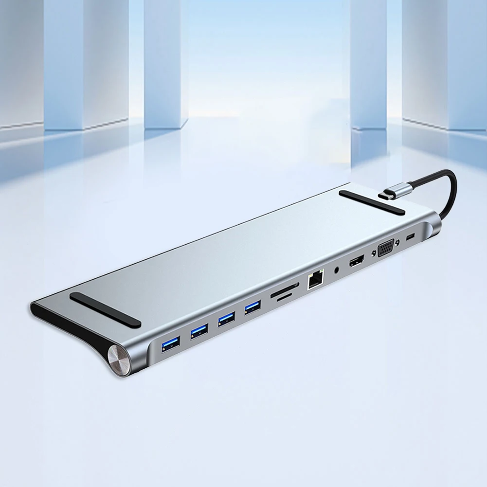 Inteligent Alimentat Splitter Extensia PD 87W USB3.0 Hub Adaptor HDMI compatibil cu Viteza de Transmisie 5.0 Gbps pentru Laptop-uri, Tablet