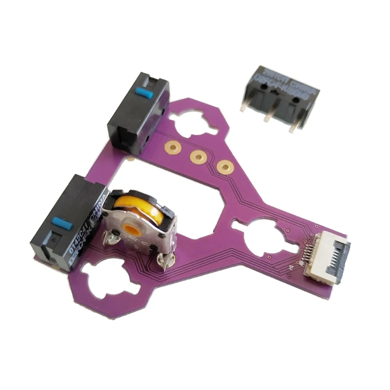 Mouse-ul Mainrboard Butonul Chei Bord Butonul Microîntrerupător cu Role de Asamblare pentru Xtrfy M8W Hot Swap Mouse de Gaming Bord