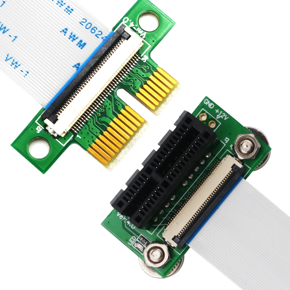 PCI e coloană Cablu de Extensie PCIe riser Card Adaptor PCIe pentru PCI express 1x Extender Flexibil Cablu PC pentru placa Grafica