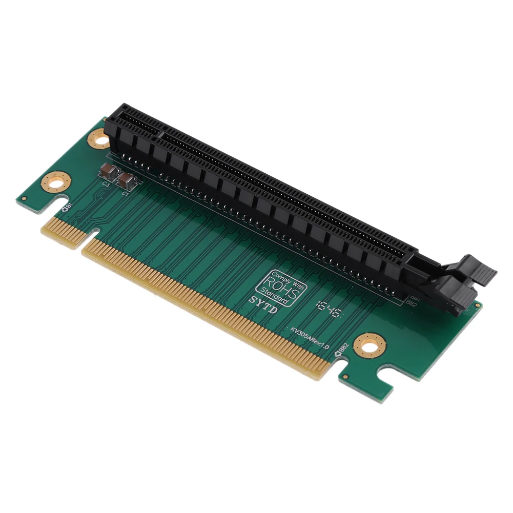 PCI-E Express 16X 90 de Grade Adaptor Riser Card pentru 2U Șasiu de Calculator