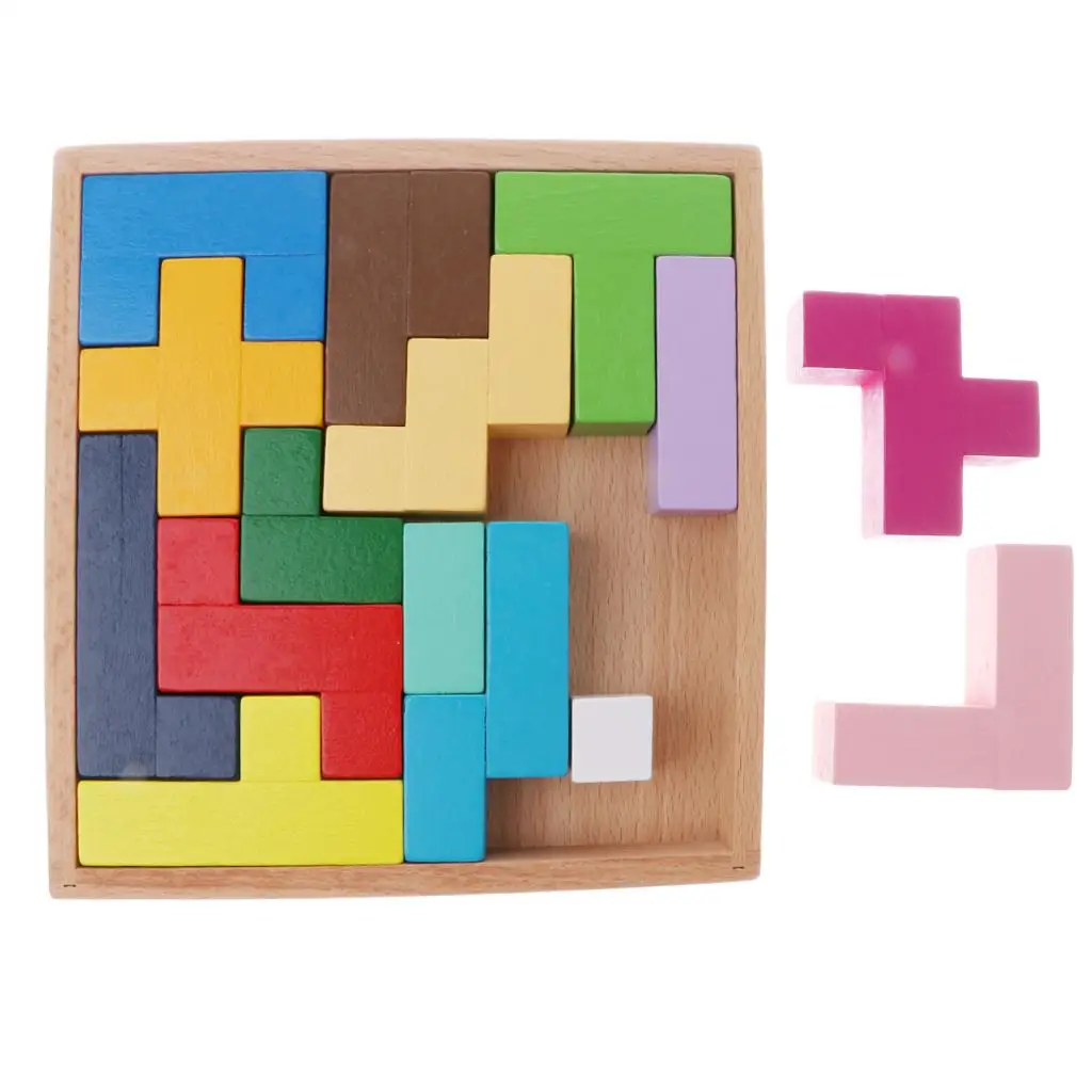 Plina de culoare de înaltă calitate teaser creier joc de puzzle educativ pentru copii